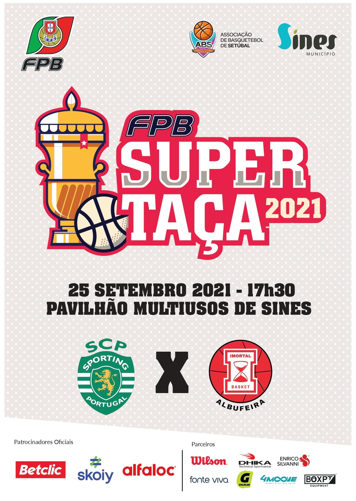 Município de Sines / XXXVI Supertaça Masculina de Basquetebol