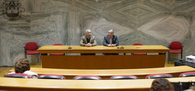 Cerimónia de assinatura dos protocolos