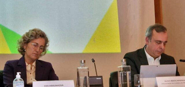 Ministra Ana Abrunhosa e presidente Nuno Mascarenhas