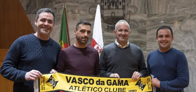 Receção da secção de atletismo do VGAC