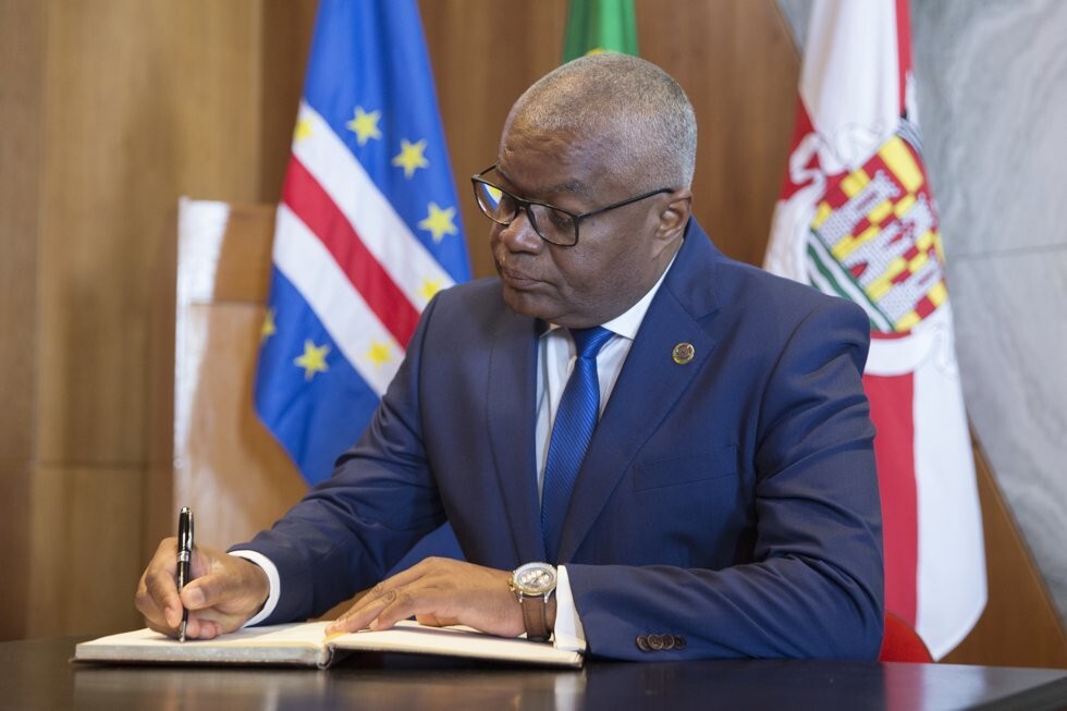 Assinatura do livro de honra