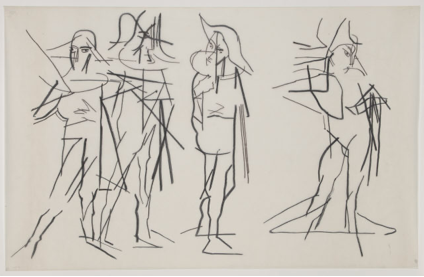 Desenho de J&uacute;lio Pomar