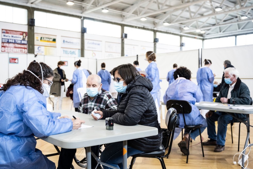 Vacina&ccedil;&atilde;o no Pavilh&atilde;o dos Desportos