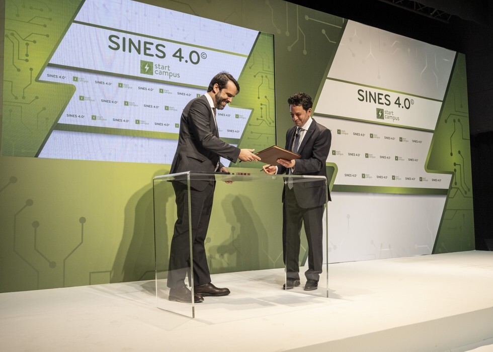 Assinatura do contrato de direito de superf&iacute;cie