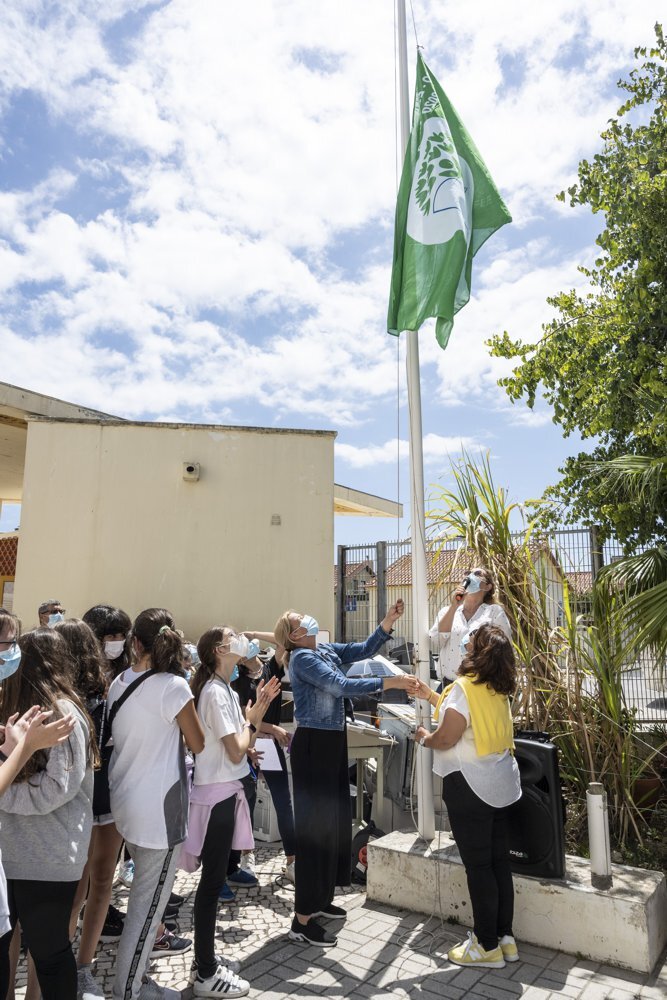Bandeira verde Eco-Escolas