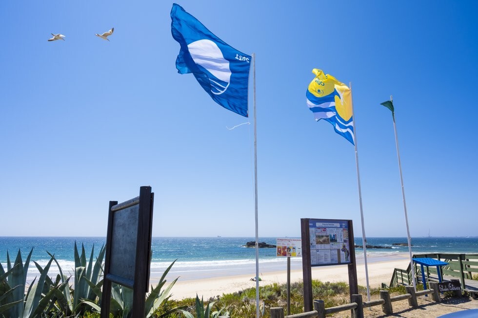 Praia da Vieirinha - Bandeiras Azul e de Ouro