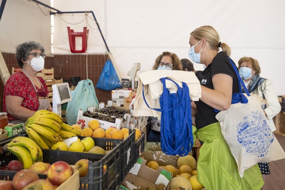 Entrega de sacos de pano 2