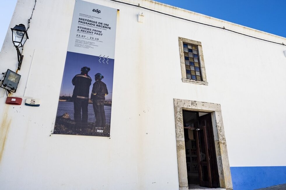 Exposi&ccedil;&atilde;o da EDP - Fachada da Capela