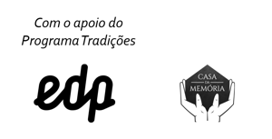 Logos EDP e Casa da Mem&oacute;ria
