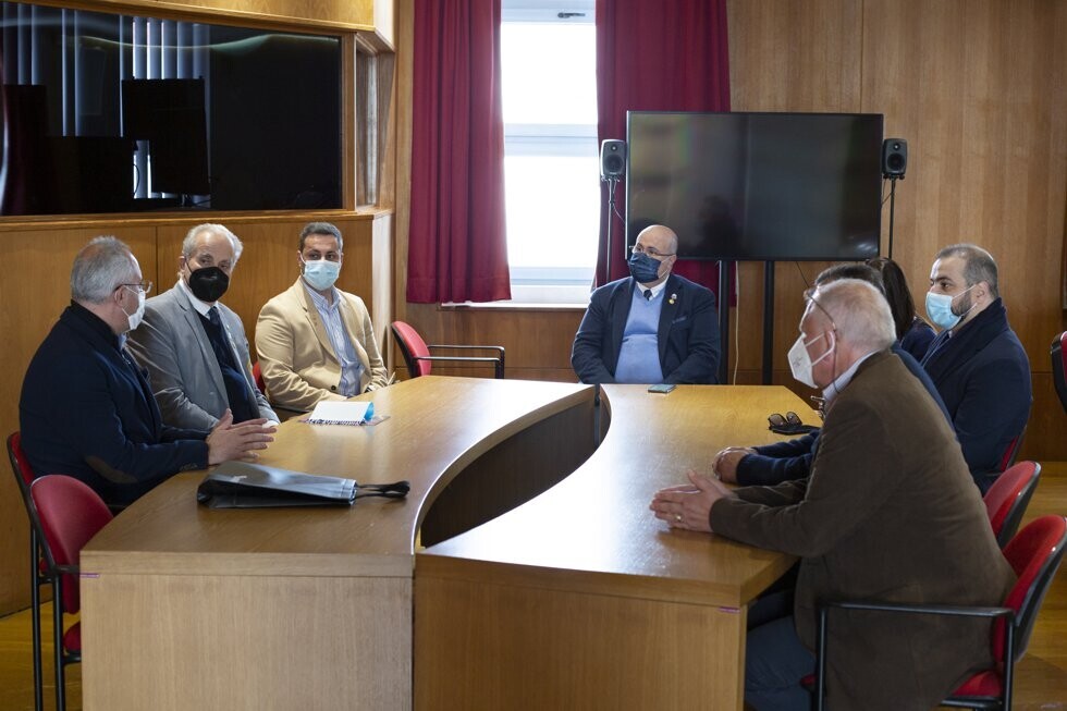 Receção nos Paços do Concelho