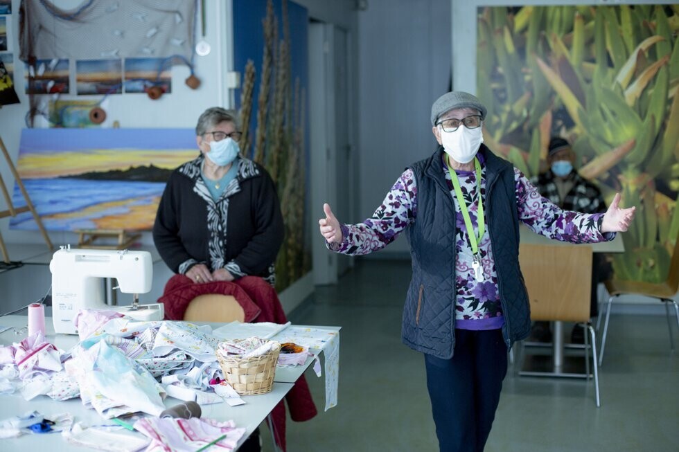 Visita ao Espaço Sénior do Bairro Marítimo