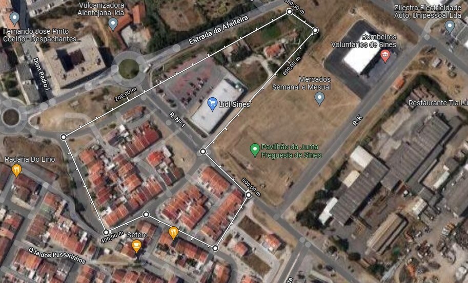 quinta dos passarinhos corte de água