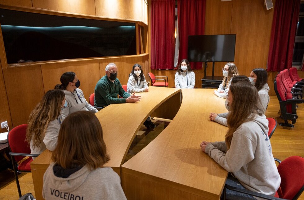 Vólei GCS receção 