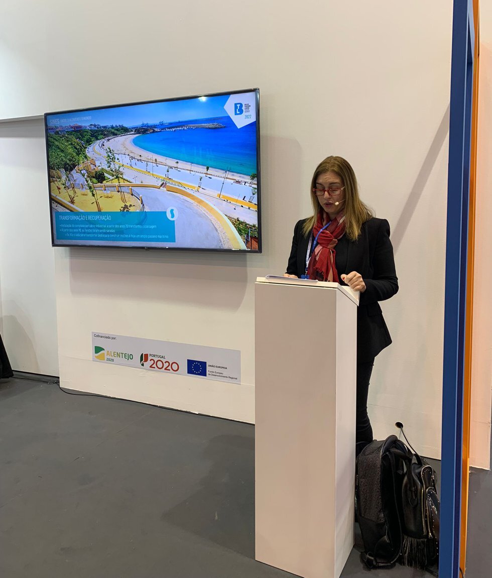 Apresenta&ccedil;&atilde;o do munic&iacute;pio pela vereadora Filipa Faria