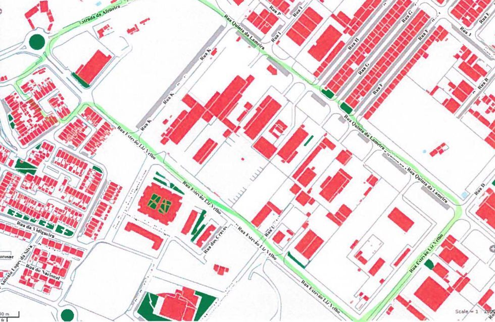 Mapa da &aacute;rea de interven&ccedil;&atilde;o