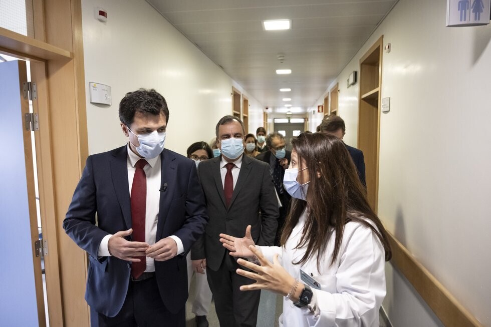 Visita ao Centro de Sa&uacute;de de Sines