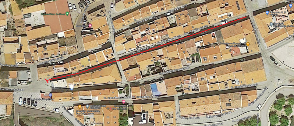 corte rua te&oacute;filo braga