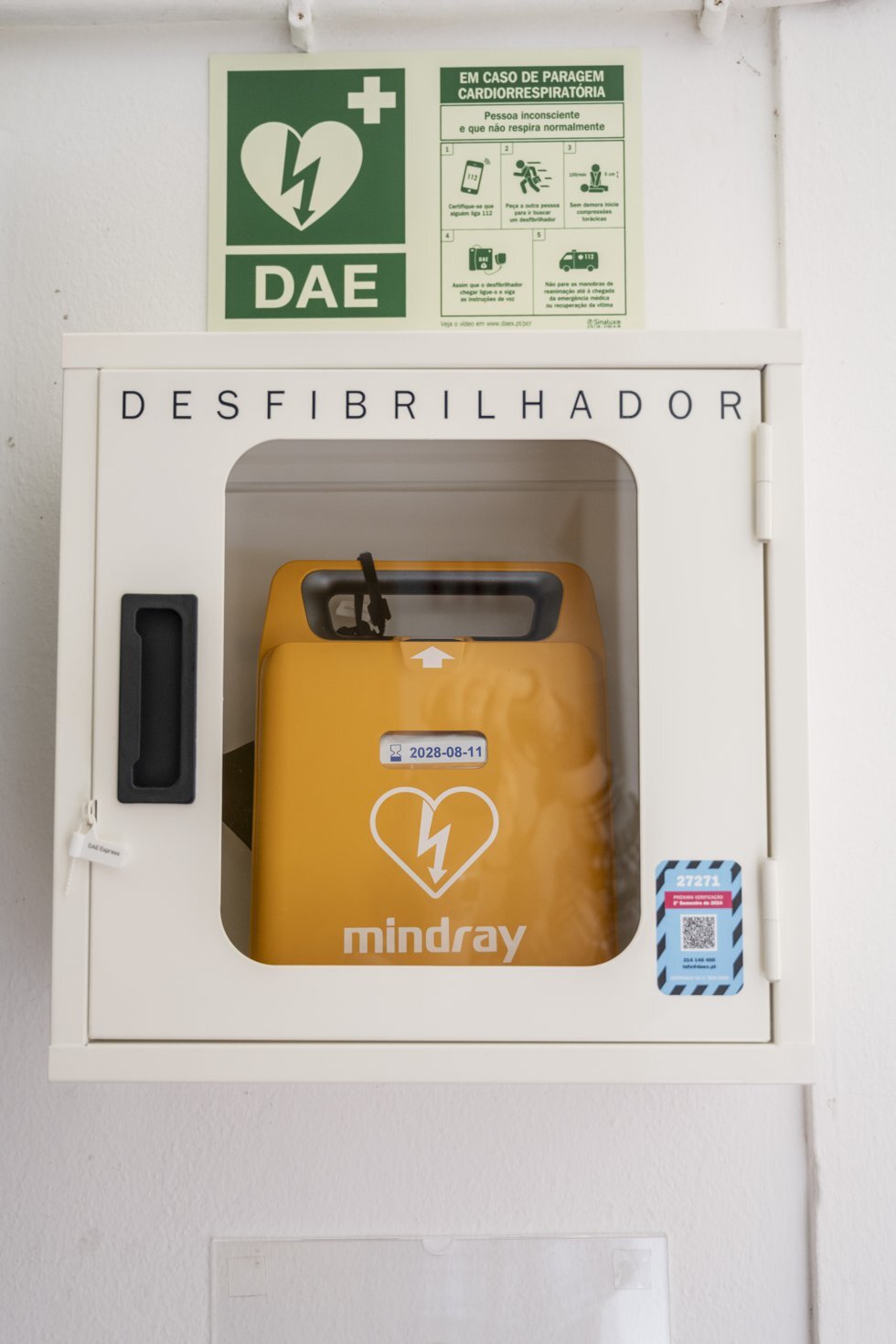 Desfibrilhador Est&aacute;dio Municipal 2