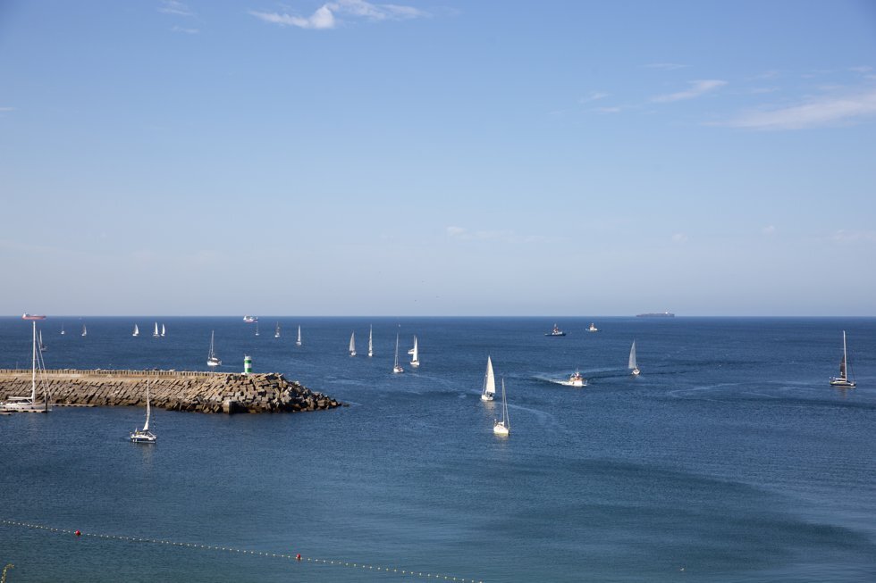 Partida da Volta a Portugal &agrave; Vela - Partida